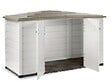 HABRITA - Coffre jardin résine BOX EVO 200 - Beige - L.212xH.133xP.88 - vignette
