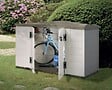 HABRITA - Coffre jardin résine BOX EVO 200 - Beige - L.212xH.133xP.88 - vignette