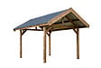 HABRITA - Carport en bois Thurac - L.360xl.300xH.222cm - vignette