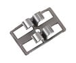 SYLWAY - 90 clips de fixation terrasse bois composite - Inox - 5m² - vignette