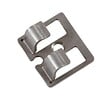 SYLWAY - Demi-clips de fixation terrasse composite inox - 22 pièces - vignette
