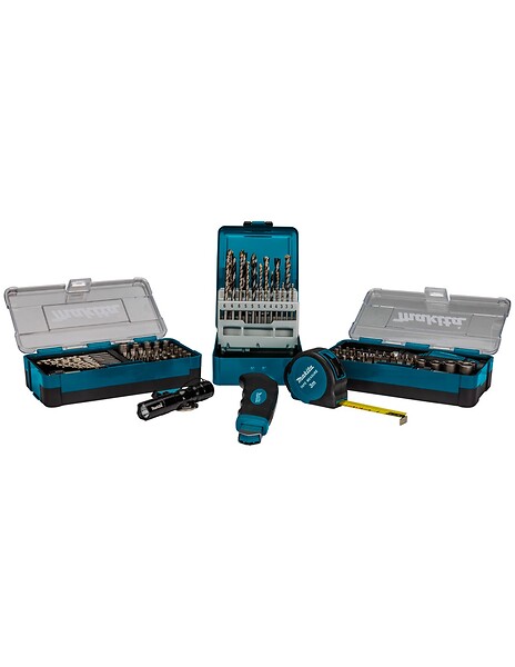 MAKITA - Assortiment Vissage-Perçage MAKITA B-49884 en Coffret Mak-Pac contenant 116 pièces - large