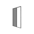 VOLET-MOUSTIQUAIRE - Moustiquaire plissée pour porte et porte-fenêtre H230 cm x L140 cm coloris gris - vignette