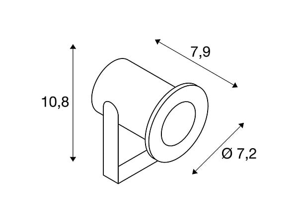 SLV - Projecteur extérieur inox 316 DASAR® PROJECTOR - SLV - large