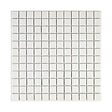 U-TILE - Mosaïque en solid surface 30 x 30 cm - carreau 2,5 x 2,5 cm  blanc pur lisse - vignette