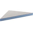 U-TILE - Etagère d'angle à carreler 24 x 24 cm x 2,5 cm d'épaisseur (livré avec kit de fixation) - vignette