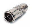 ASTRELL - Adaptateur coaxial F femelle - 9.52 femelle - TV Satellite - vignette