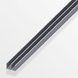 ALFER - Double U 10x16x10mm aluminium brut 1m - vignette