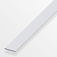 ALFER - Plat 25mm aluminium anodisé argent 1m - vignette