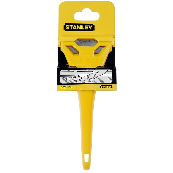 STANLEY - Gratte vitre - Acier - Lame 60mm - large