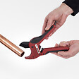 KREATOR - Coupe-tubes 42mm - Aluminium Cuivre PVC - Lame téflon polie - vignette