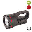 VELAMP - Phare à main LED caoutchouc - Noir - Autonomie 100h - vignette