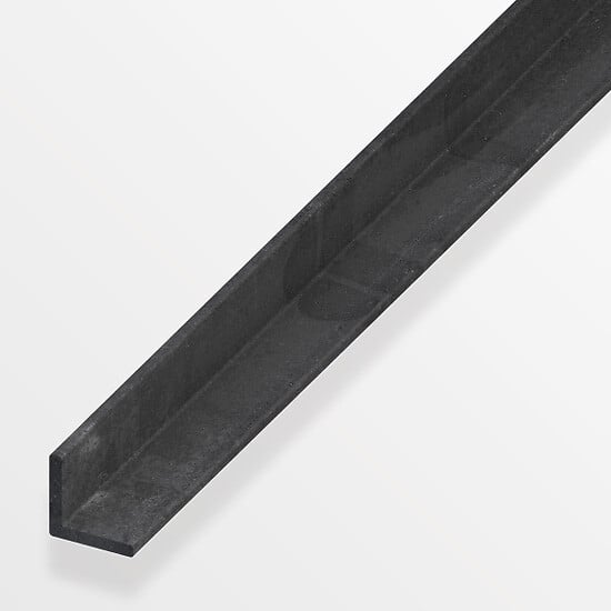 ALFER - Cornière égale acier laminé à chaud gris 30x30mmx1m - large
