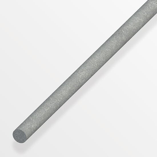 ALFER - Rond plein acier étiré gris acier diamètre 10mmx1m - large