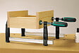 WOLFCRAFT - Serre-joint à vis - Rail acier galvanisé - 120-300mm - vignette
