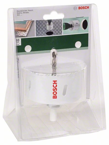 BOSCH - Scie trépan monobloc HSS BIM - Multimatériau - Diam.83mm - large