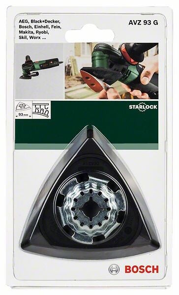 BOSCH - Plateau de ponçage Starlock AVZ 93 G 93 mm - large