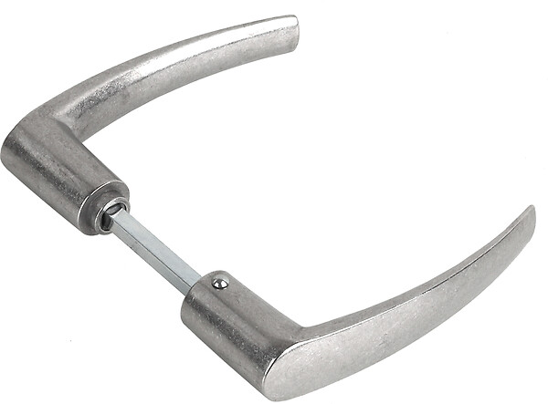 ALPERTEC - Béquille double Chantier alu poli Q7 - large