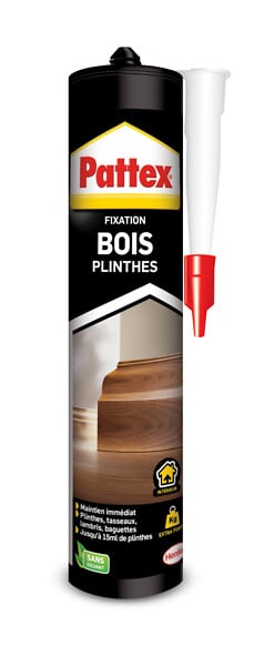 PATTEX - Colle fixation bois - Fixation Bois - Cartouche 380g - large