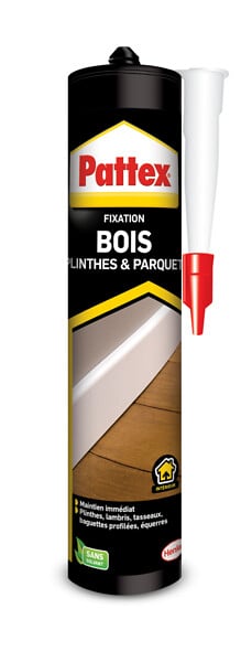 PATTEX - Colle Mastic Bois cartouche - 380ml - large