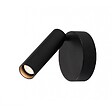 SLV - KARPO, 1 spot, LED, applique plafonnier rond, noir, 7,5W, 3000K - vignette