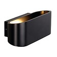 SLV - OSSA 150 R7s, applique, ovale, noire, R7s 78mm, max. 100W, up down - vignette