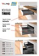 VALINO - Tiroir à billes - Anthracite - L80cm - vignette