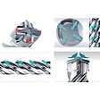MAKITA - Foret Makita Sds-plus 4 Taillants Tct Nemesis Ii - Taille - Ø 8 Mm - Long. Totale 165 Mm - vignette
