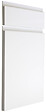 VALINO - Porte avec tiroir de meuble cuisine Platine - Droit - L60cm - vignette