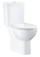 GROHE - Pack WC à poser Bau Ceramic - Blanc - H.77.2xL.36.4xP.61.9cm - vignette