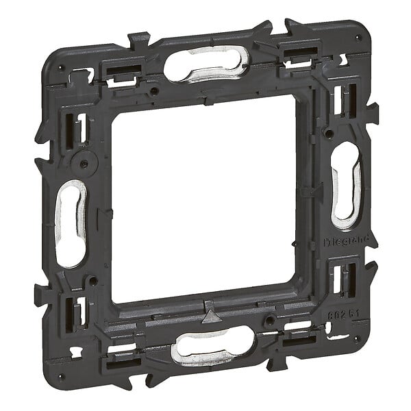 LEGRAND - Support pour fixation à vis Mosaic et Céliane - 2 modules - large