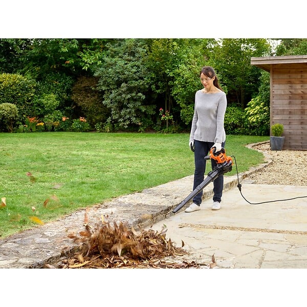 BLACK+DECKER - Aspirateur souffleur broyeur électrique BEBLV301 - 3000W - large