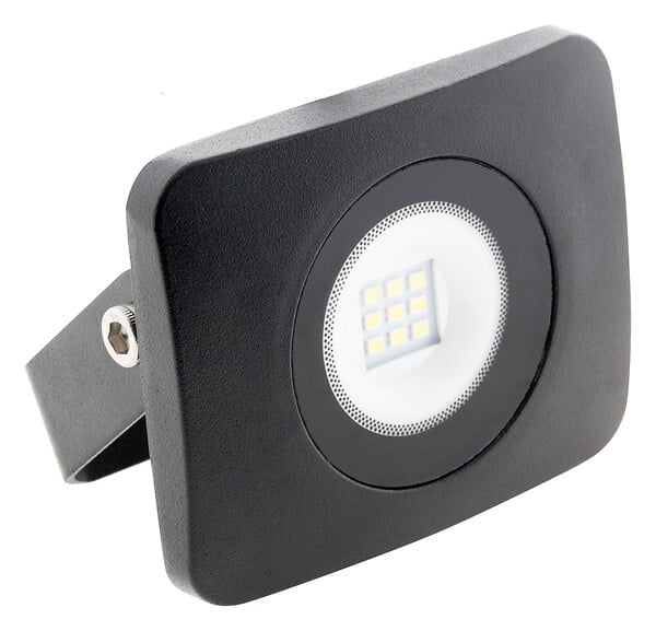 ELEXITY - Projecteur mural LED - Métal - Noir - 10W - large