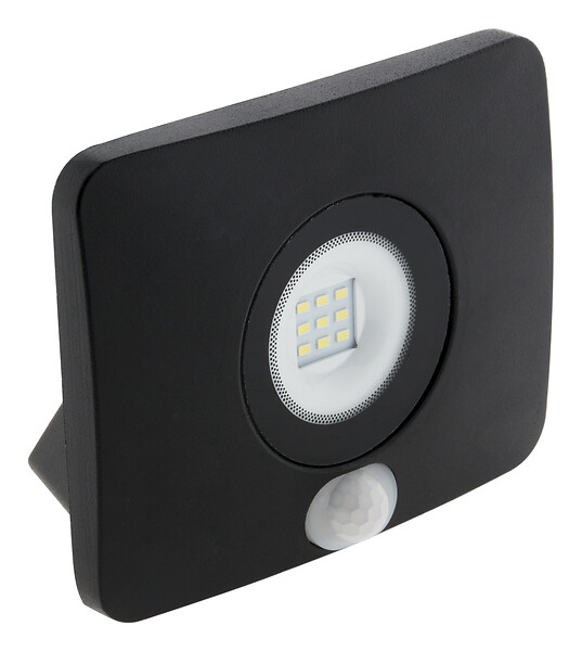 ELEXITY - Projecteur mural LED étanche IP65 - Noir - 10W - large