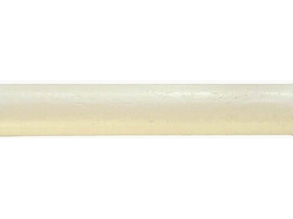 MOBOIS - Barre à rideaux en bois - Blanc laqué - Diam.28mm - L.250cm - large