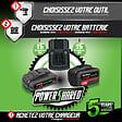 CONSTRUCTOR - Coupe bordures 20V MAX sans batterie - Manche téléscopique - vignette