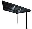 HABRITA - Toit terrasse aluminium - Gris anthracite - L.400xP.301cm - vignette