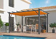 HABRITA - Pergola autoportante aluminium - L.400xl.300xH.230cm - vignette