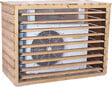 HABRITA - Cache climatiseur Bois CC 1306 - L.132xH.98xP.58cm - vignette