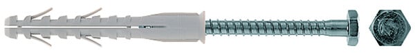 FISCHER - Cheville SHR SS rallongée nylon - 12mmx130mm - 4 pieces - large