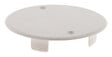 ZENITECH - Couvercle pour boîte rond Ø80mm sans vis Blanc - Zenitech - vignette