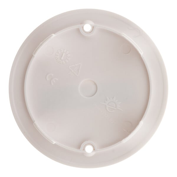 ZENITECH - Couvercle pour boîte rond Ø80mm sans vis Blanc - Zenitech - large