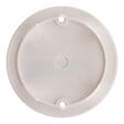 ZENITECH - Couvercle pour boîte rond Ø80mm sans vis Blanc - Zenitech - vignette