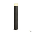 SLV - Borne extérieure SLV GRAPHIT 90, carré, anthracite, E27, 11W - Hauteur 90 cm - vignette