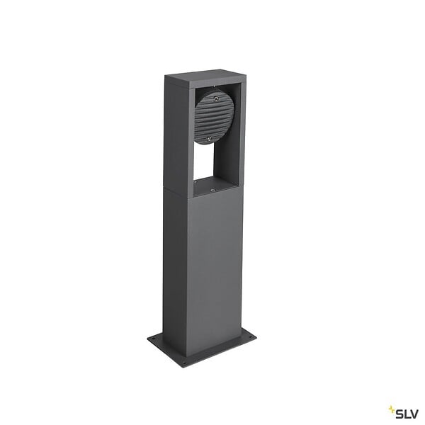 SLV - Borne extérieure SLV ESKINA FRAME 45 simple avec LED intégrée, anthracite, Hauteur 45 cm - large