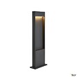 SLV - Borne extérieur SLV FLATT 65 anthracite avec LED intégrée pour éclairage extérieur, Hauteur 65 cm - vignette