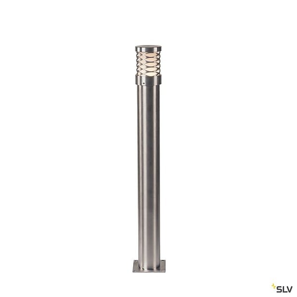SLV - Borne extérieure SLV TRUST inox avec LED intégrée - Hauteur 60 cm - large