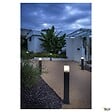 SLV - Borne extérieure SLV GRAPHIT 60, carré, anthracite, E27, 11W - Hauteur 60 cm - vignette