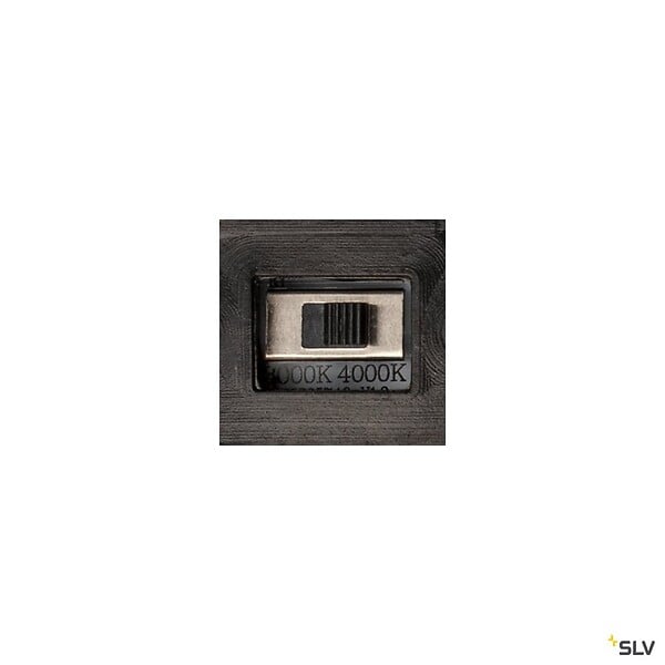 SLV - Borne extérieure SLV L-LINE OUT 50 verticale avec LED intégrée, anthracite pour éclairage extérieur - large