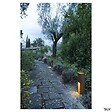 SLV - Borne extérieure SLV RUSTY SLOT 50 avec LED intégrée, coloris fonte rouillée - Hauteur 50 cm - vignette
